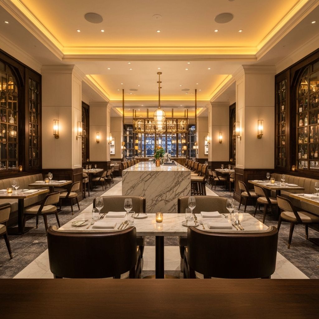 Hospitality Interiors service by Grandeur Hills Group — Memorable Guest Experiences for NYC homes and businesses