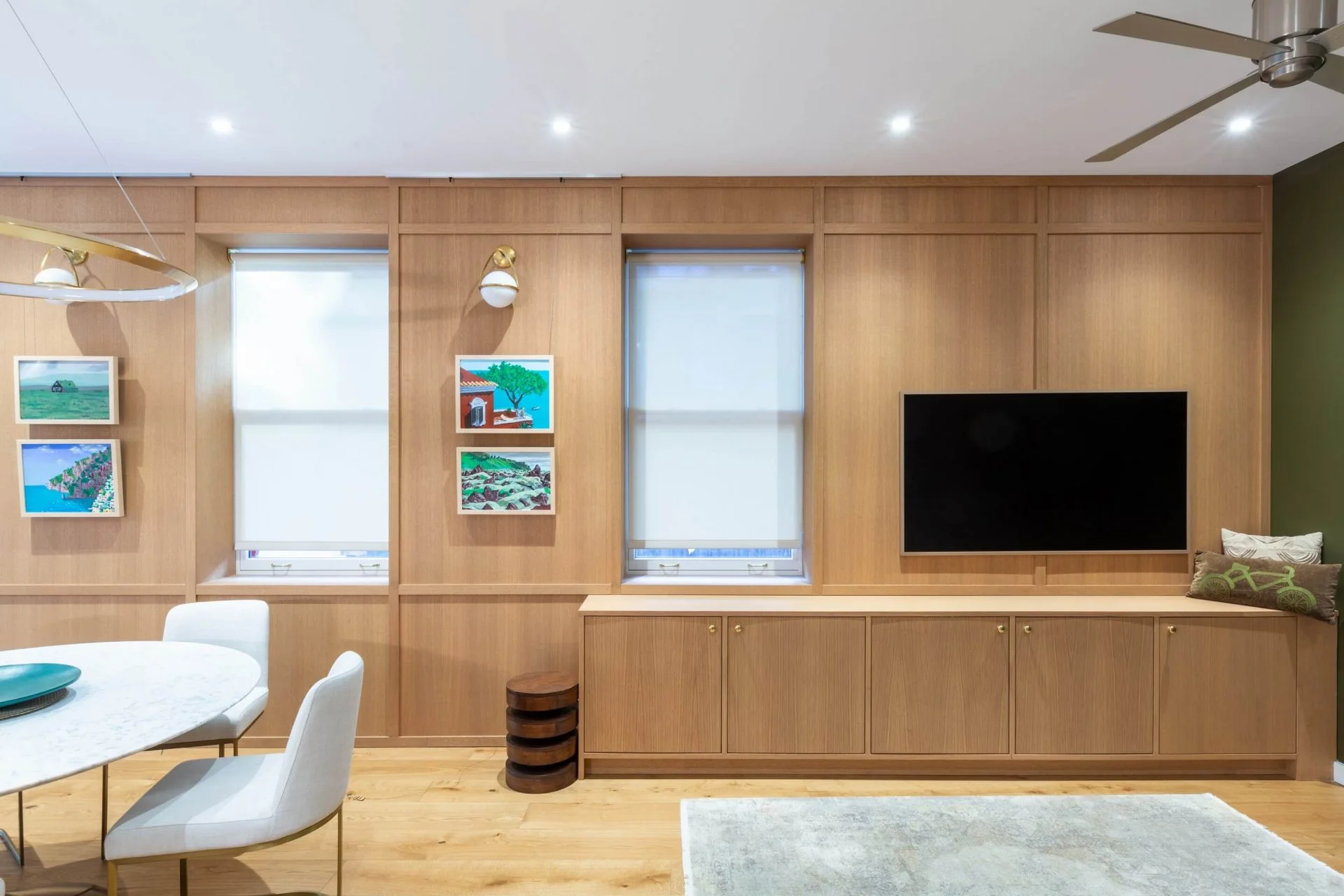 Custom Millwork & Cabinetry project — Cobble Hill Duplex, Brooklyn, NY, by Grandeur Hills Group